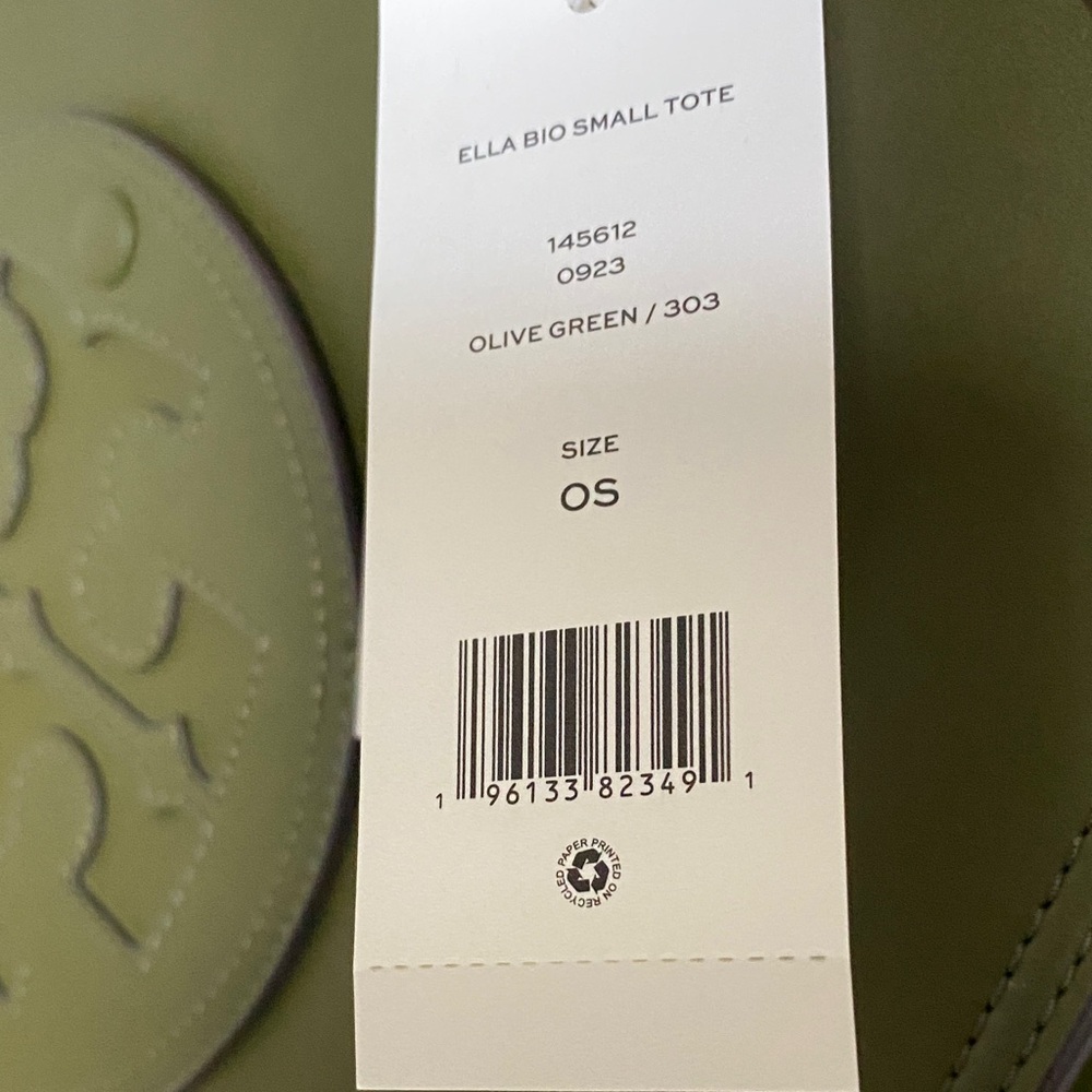 Tory Burch Olive Tote Bag - Picture 8 of 9